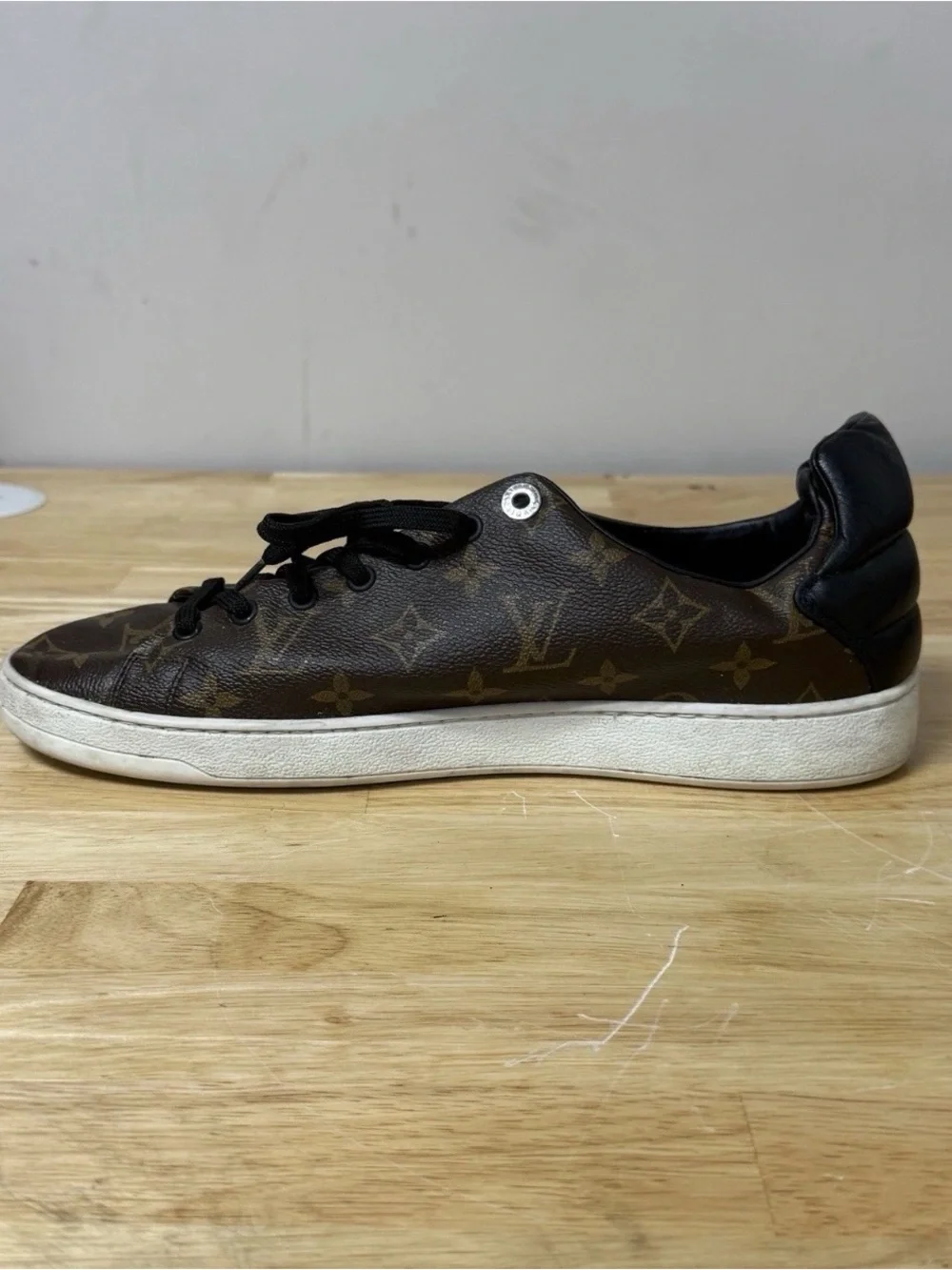 Louis Vuitton Luxembourg Canvas Monogram Sneakers Mens UK 7 US 8 - Picture 6 of 10